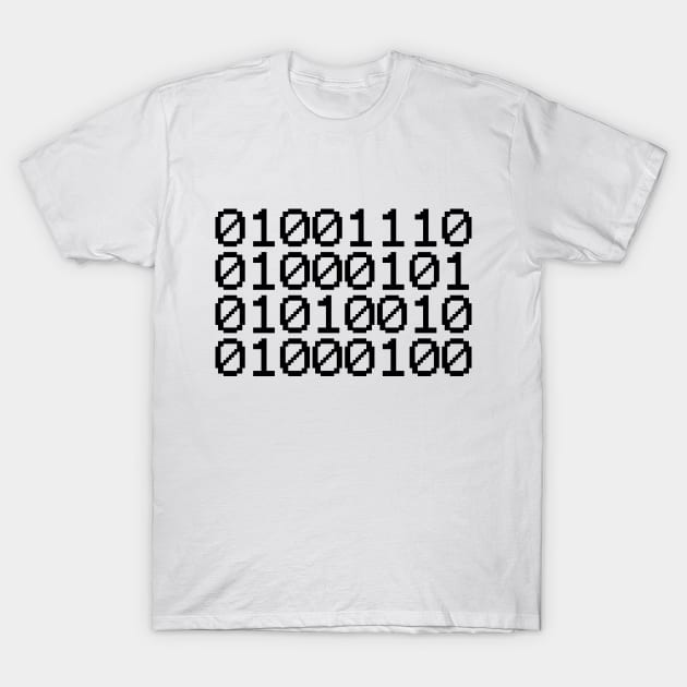 BINARY NERD T-Shirt by tinybiscuits